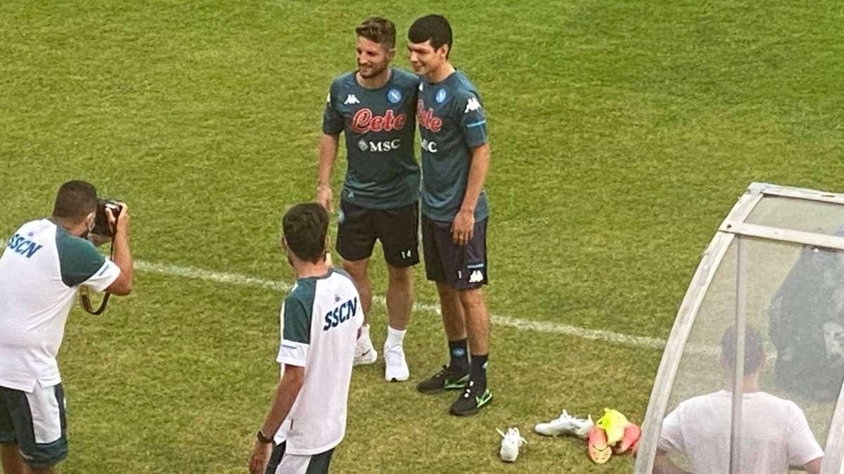 RILEGGI LIVE - Castel di Sangro, day 6 pomeriggio: out Luperto destinato all'Empoli, Lozano-Mertens salutano i tifosi