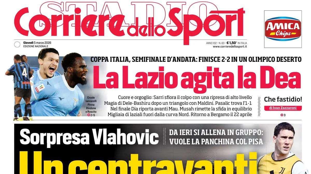 Corriere dello Sport: "Napoli, l'oro in panca: Anguissa e De Bruyne col Torino"