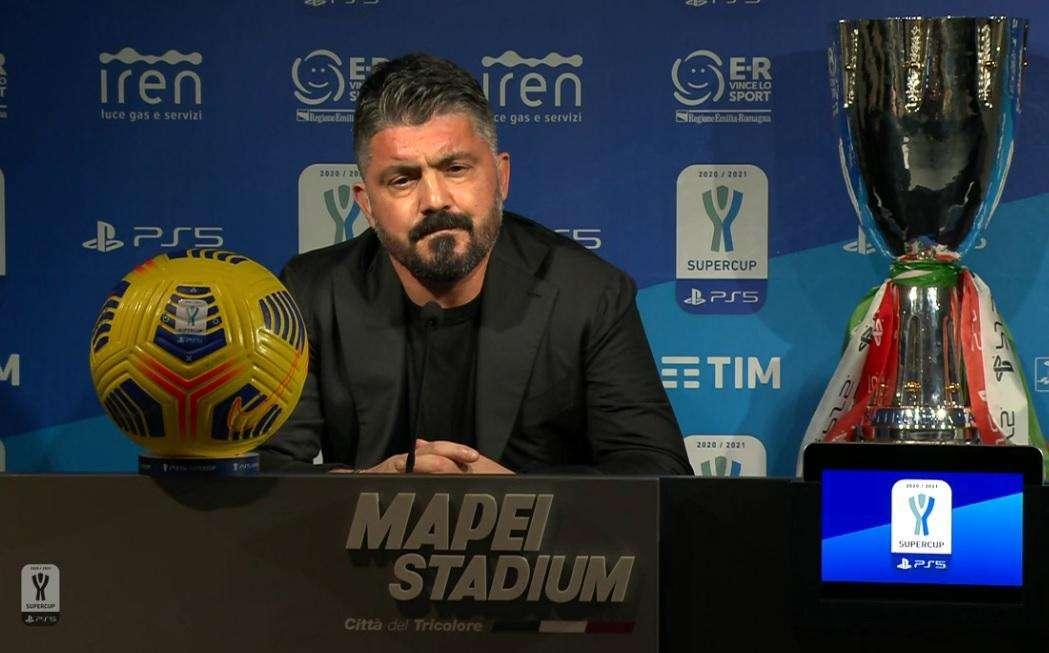 Gattuso in conferenza: "Terreno di gioco non all'altezza, noi più occasioni di loro ma sfortunati. Le lacrime di Insigne..."