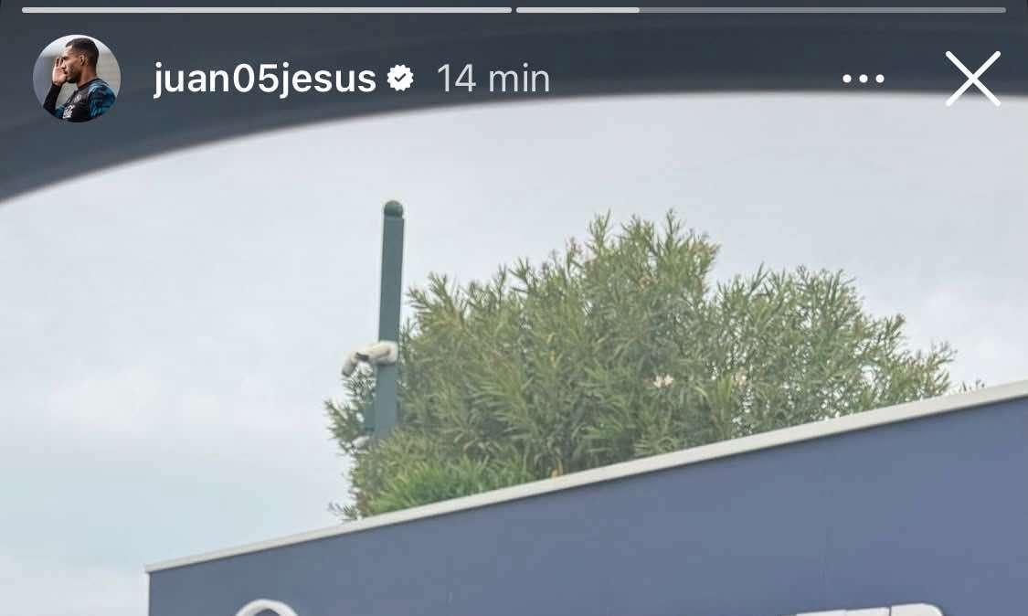 Tutti sul pezzo: Juan Jesus a Castel Volturno nel giorno libero per recuperare
