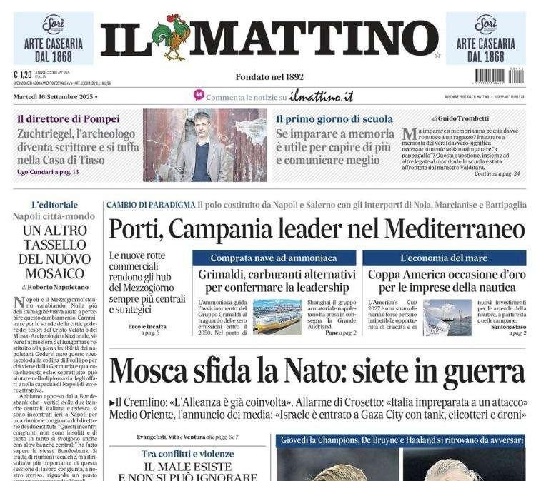 Il Mattino: "La notte dei giganti"