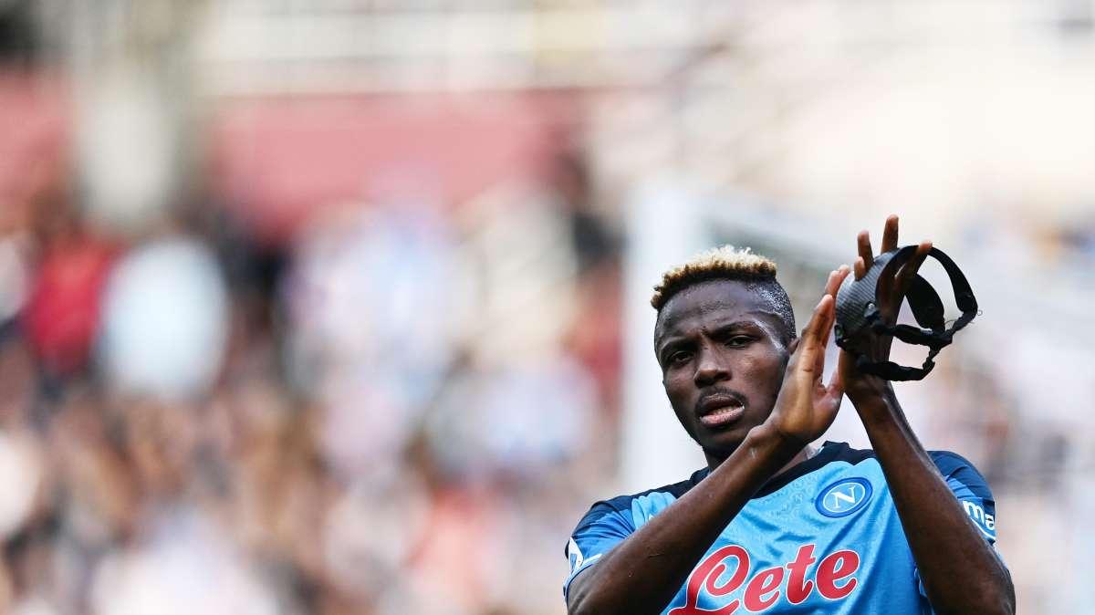 Osimhen ha perso la maschera in Nazionale: indosserà la vecchia contro il Milan