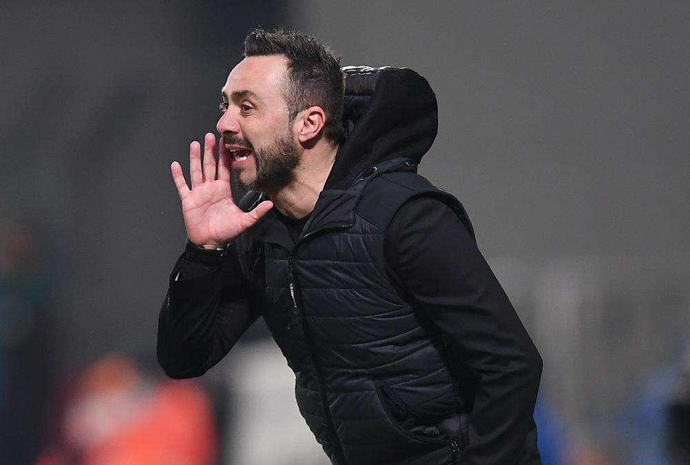 Sassuolo, De Zerbi in conferenza: "Siate onesti: meritavamo di vincere ma il Napoli ha gente forte..."