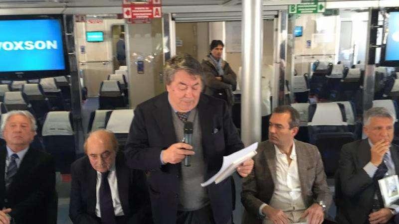 FOTO - L'ex patron Ferlaino presenta il libro: "Achille Lauro, il Comandante tradito"