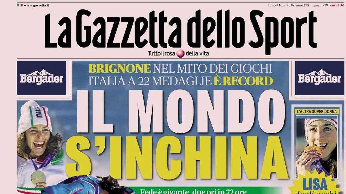 Gazzetta dello Sport: "Malen ne fa due. Alisson fa felice il Napoli"
