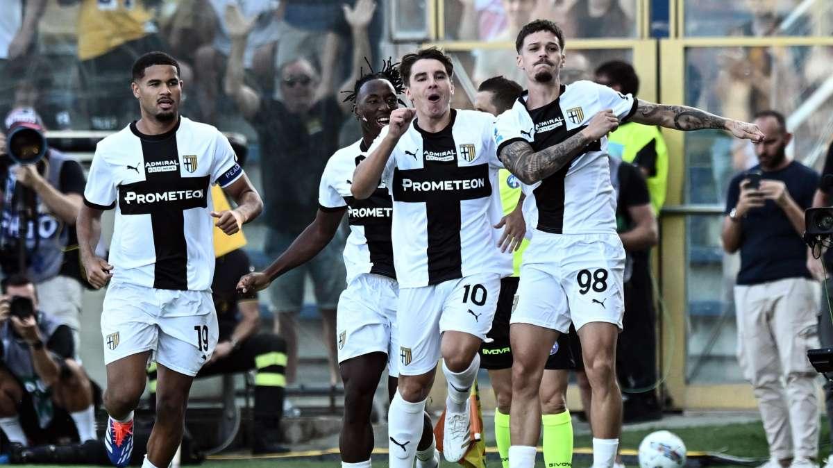 Serie A, vittoria del Parma e pari Lazio: i finali delle ore 15