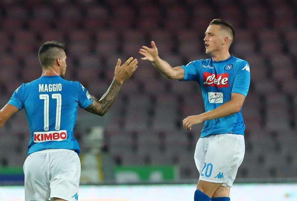 Finalmente il raddoppio! Bastano 4 minuti a Zielinski per siglare il 2-0!
