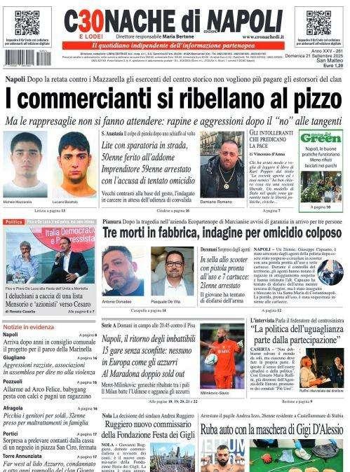 Cronache di Napoli: "Il ritorno degli imbattibili, nessuno come gli azzurri"