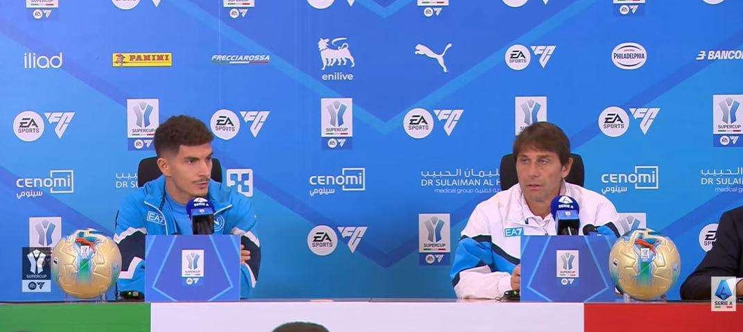 Conferenza Conte: "Vogliamo la finale! Lobotka ok e non cambio modulo. Su Lukaku..."