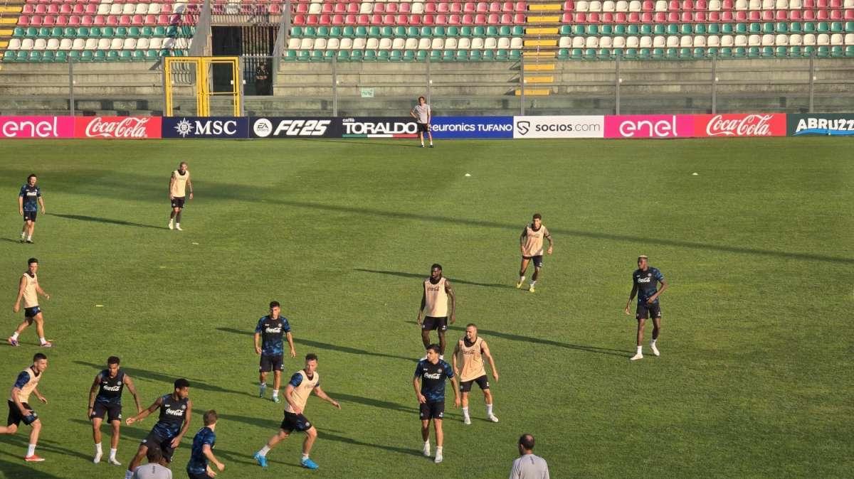 Osimhen si allena ancora: il nigeriano in campo anche questo pomeriggio