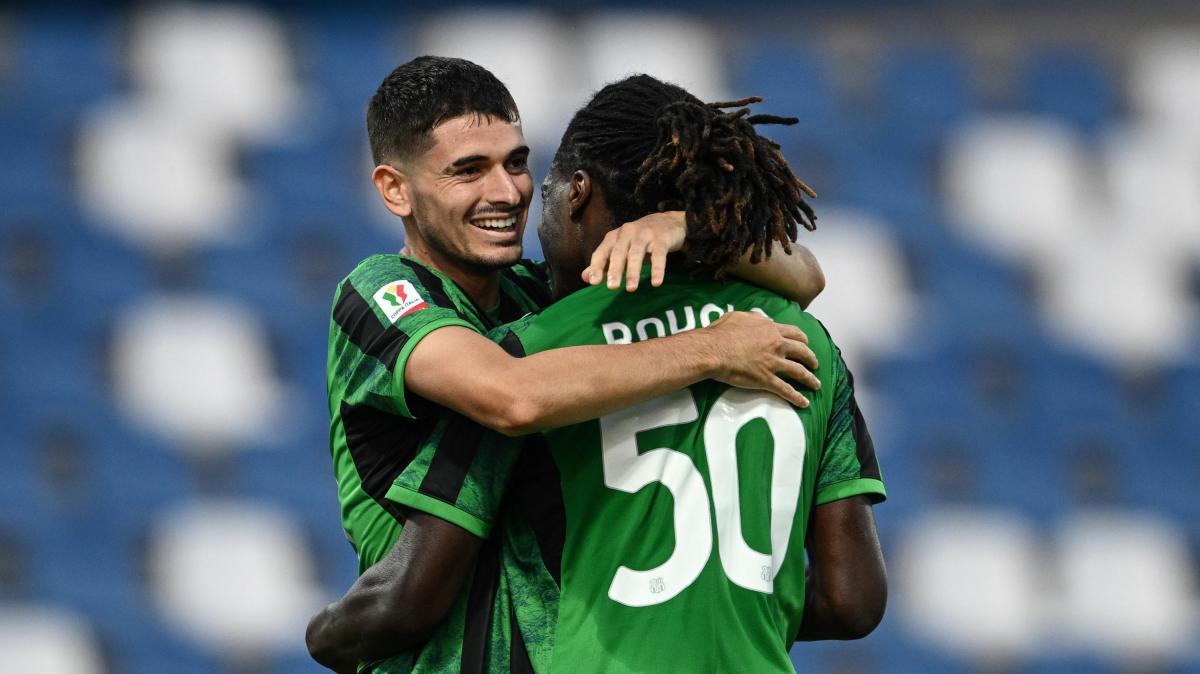 Coppa Italia, tutto facile per il Sassuolo nel derby: 3-0 al Cesena