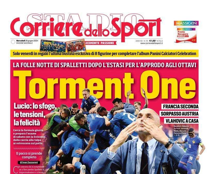 Corriere dello Sport: “Conte Day”