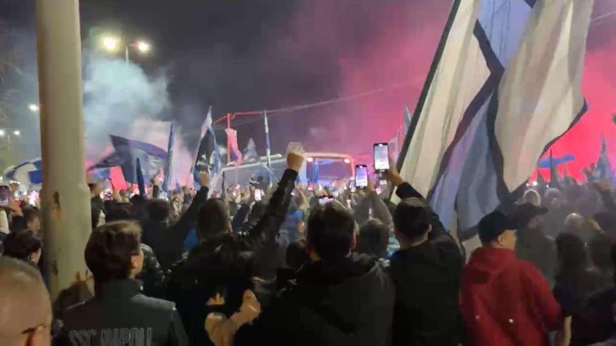 Scudetto a piedi: trasporti potenziati, 65 coppie di soccorritori e 40 ambulanze
