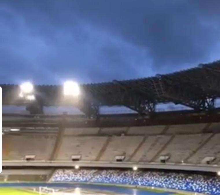 VIDEO - San Paolo senza più il rosso: rimossi tutti i sediolini, ultimata la pista