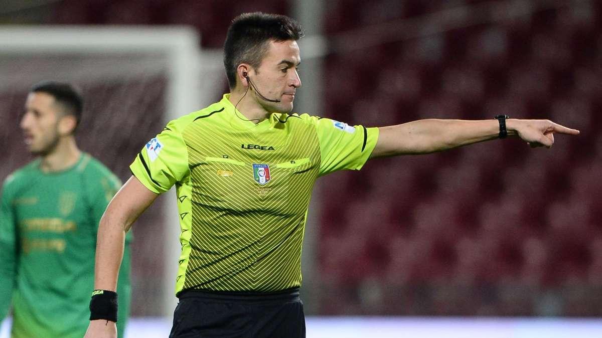 L'arbitro Rapuano per Napoli-Sassuolo: prima volta con gli azzurri, 3 precedenti coi neroverdi