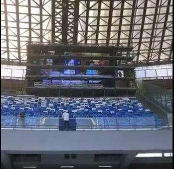 VIDEO - Ecco i maxi schermi al San Paolo: test di configurazione e calibratura in corso