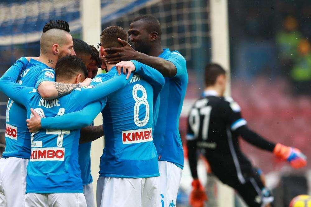 Il commento della Ssc Napoli: "Burian è un venticello rispetto al Ciclone azzurro su Cagliari!"