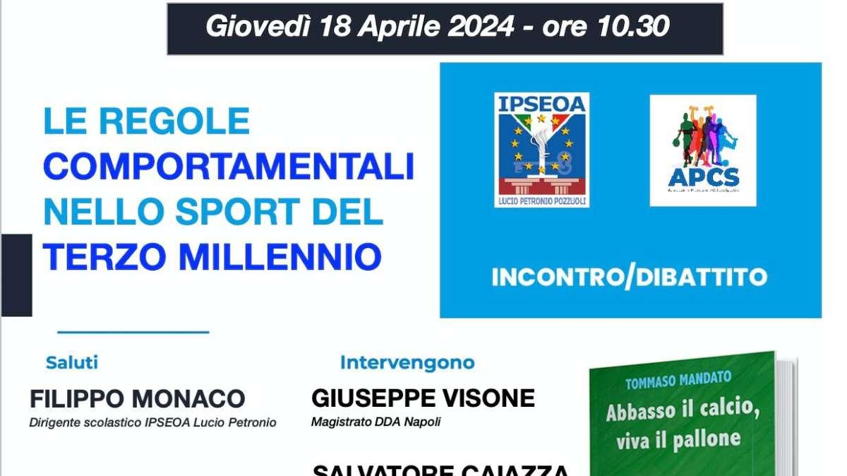 "No al razzismo ed alla violenza nello Sport", domani dibattito a Monteruscello 