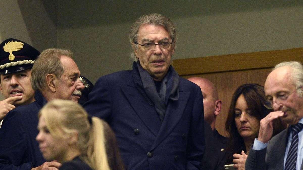Moratti su Barça-Napoli: "Azzurri in fiducia, possono farcela! 38 Scudetti Juve? Sono distratti..."