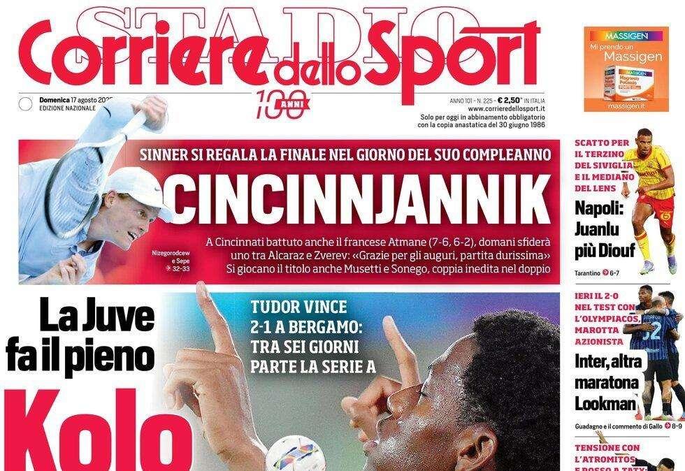 Il Corriere dello Sport: "Napoli: Juanlu più Diouf"