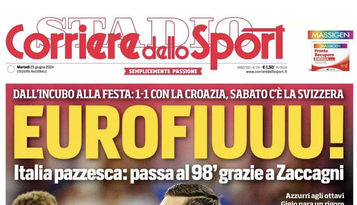 Corriere dello Sport: "Di Lorenzo e Kvara: ADL in campo con Manna"