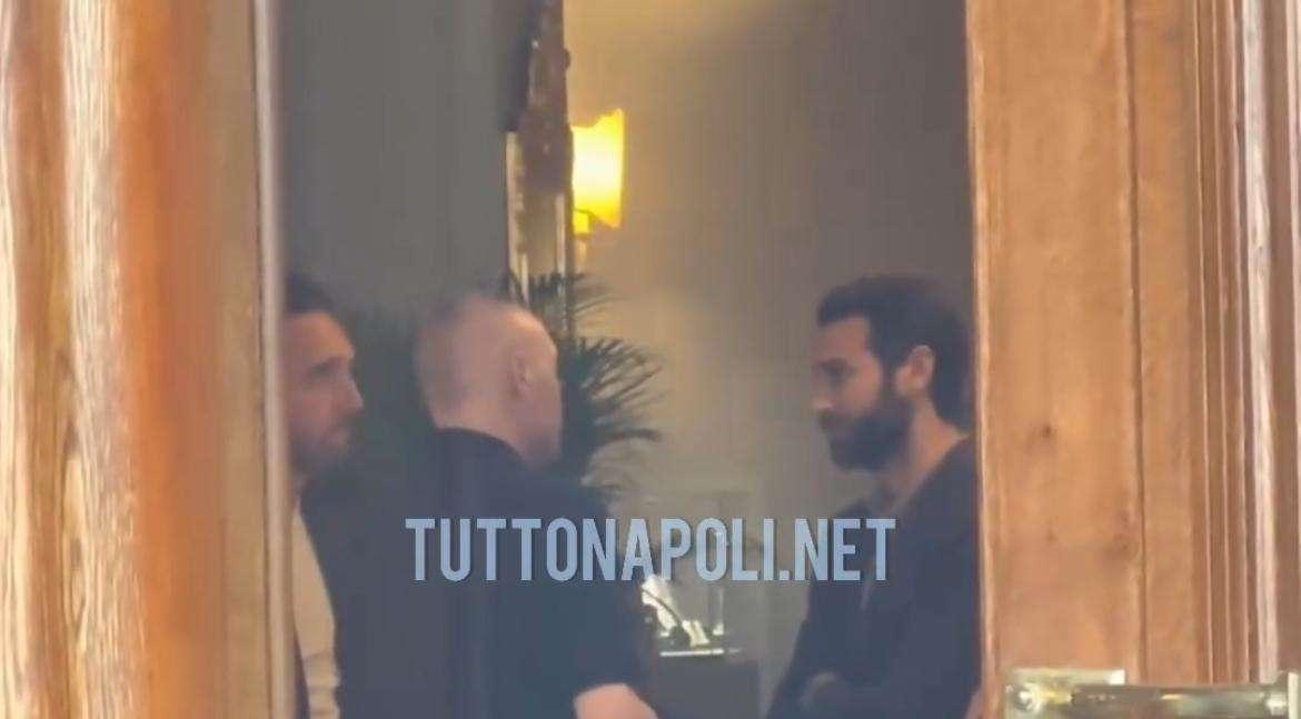 Di Lorenzo, l’agente a colloquio con Sinicropi dopo il confronto con Manna e Conte