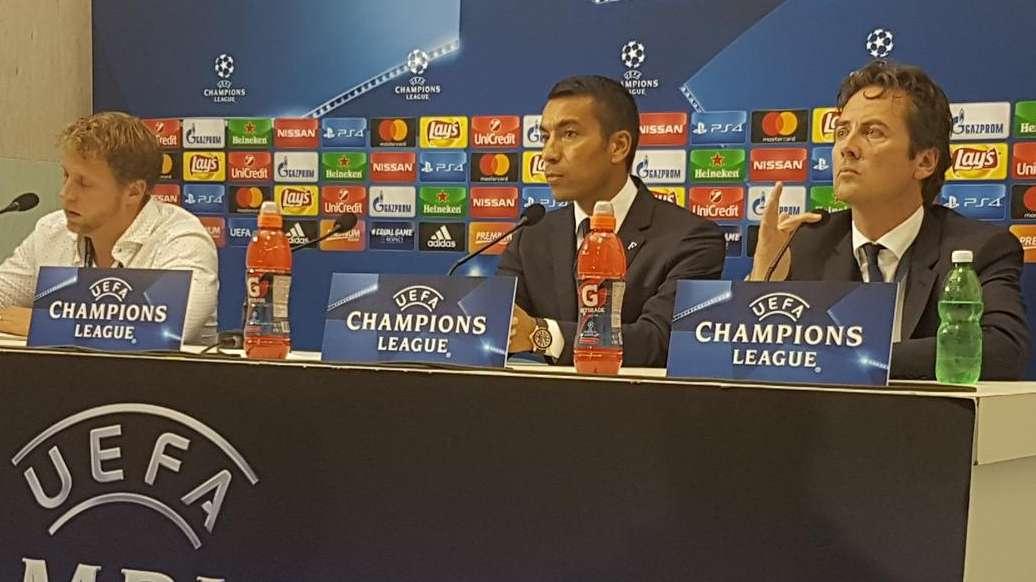 Rangers, Van Bronckhorst in conferenza: "Napoli forte, staremo attenti a Kvara, è speciale!", Davis: "In casa sarà tutto diverso!"