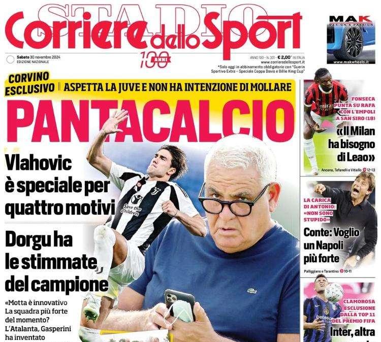 Corriere dello Sport: "Conte: voglio un Napoli più forte"