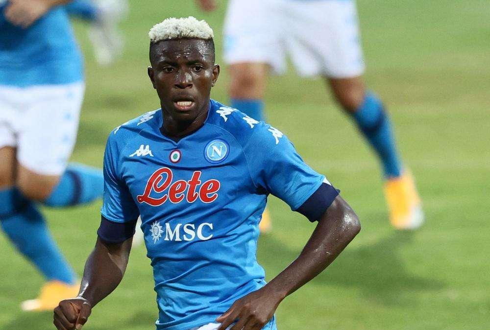 Al 60' entra Osimhen, fuori Demme: si passa al 4-2-3-1