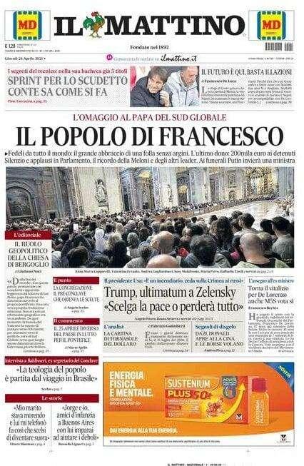 Il Mattino: "Sprint per lo scudetto, Conte sa come si fa"