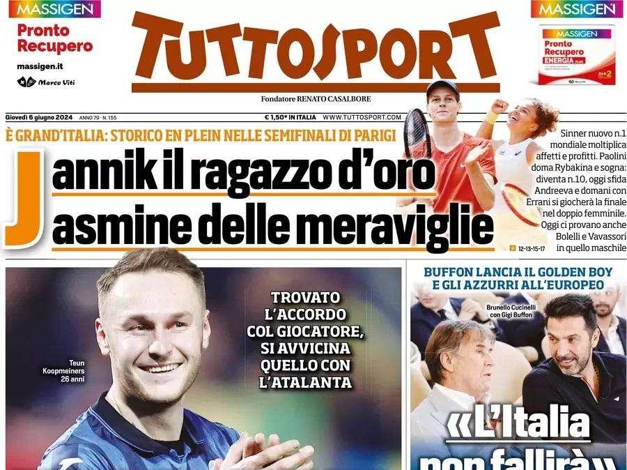 Tuttosport: "ADL: 'Conte rivincerò'"