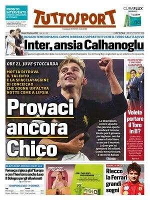 Tuttosport: "Inter, ansia Calhanoglu"