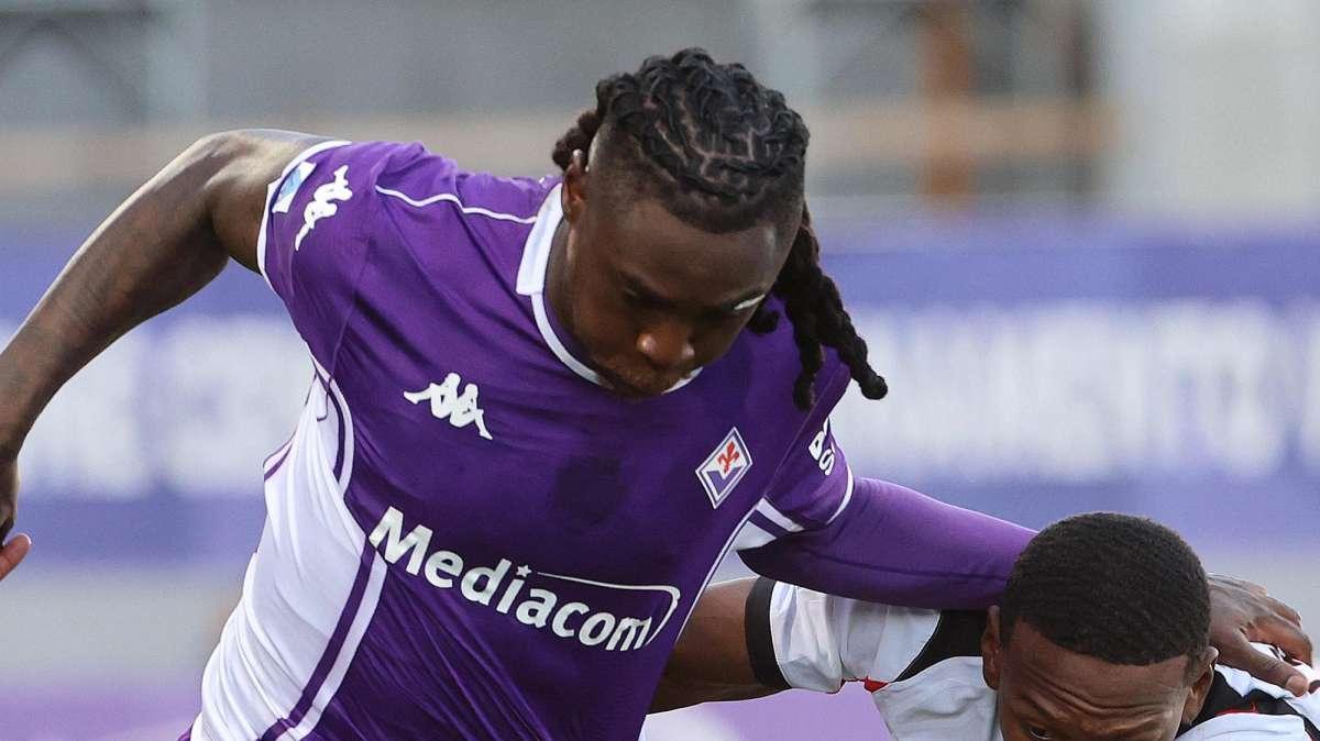 Continua il calvario di Kean: la Fiorentina non lo recupera neanche per il Cagliari