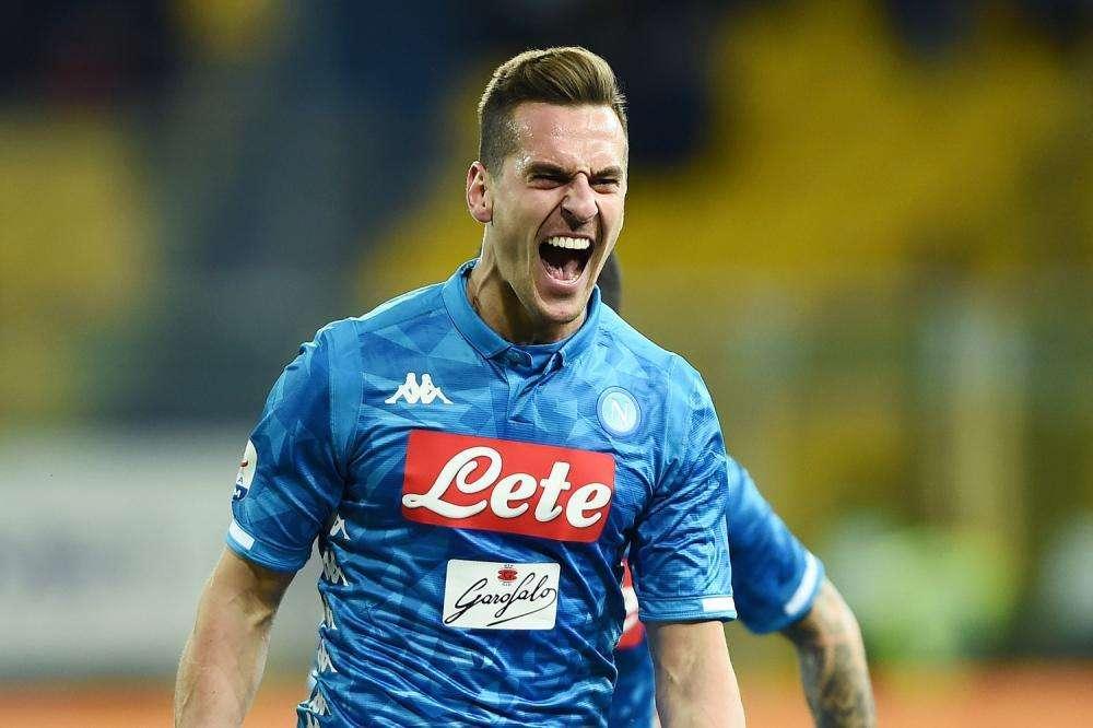 FOTO - Milik mette nel mirino la sfida all'Arsenal: "Pronti a combattere!"