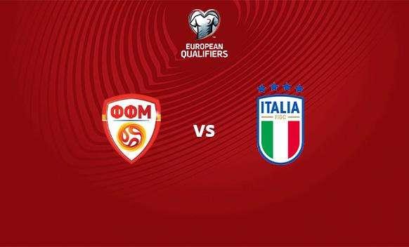 Macedonia del Nord vs Italia