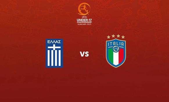 Grecia U17 vs Italia U17