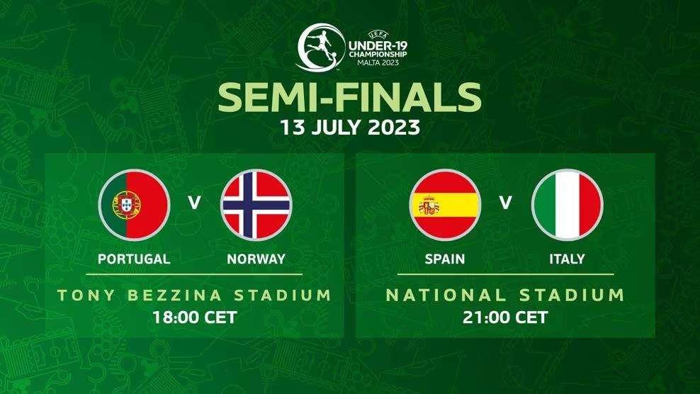 Semifinali #U19EURO #Malta2023