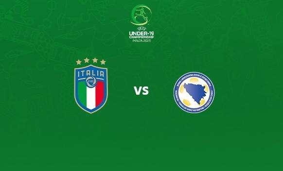 Italia U19 vs Bosnia U19