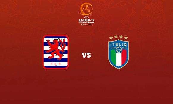 Lussemburgo U17 vs Italia U17