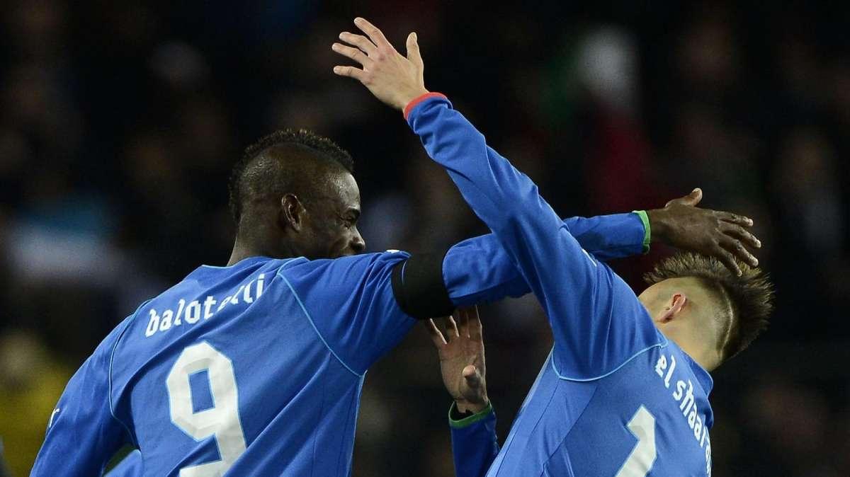 A marcia bassa, ma l'Italia va. Balotelli-El Shaarawy coppia del futuro?