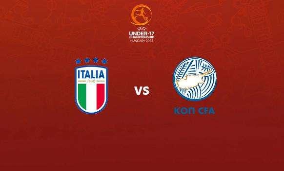 Italia U17 vs Cipro U17
