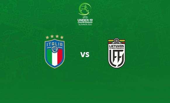 Italia U19 vs Lituania U19