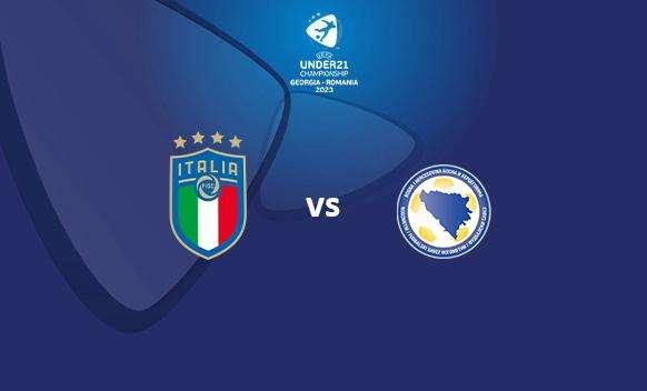 Italia U21 vs Bosnia U21