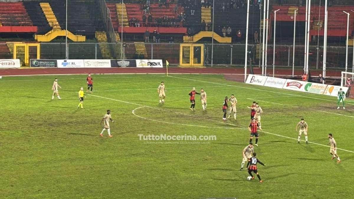 Nocerina-Budoni, cambia l'orario della seconda gara consecutiva interna dei molossi