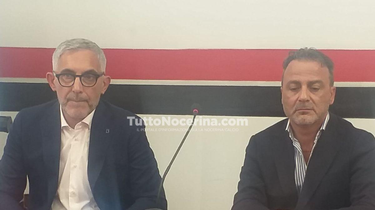 Vicidomini: "Ho deciso di non far fallire la Nocerina". Lamazza: "Zeman allenatore"