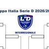 Coppa Italia Serie D, gli accoppiamenti dei Trentaduesimi: programma gare e possibili avversari della Paganese