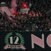 Palermo, bagno di folla dei tifosi allo stadio per accogliere la squadra