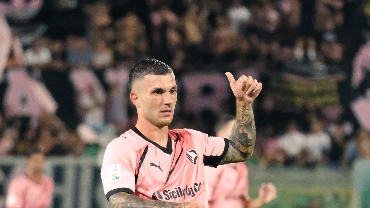 Palermo, Strefezza: "È stato bello segnare in questo stadio, davanti a questo pubblico"