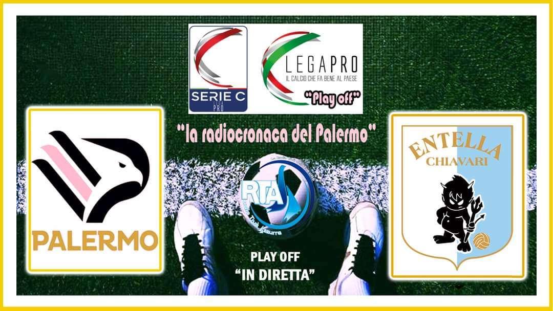 Palermo-Virtus Entella, questa sera segui l'intera gara su RTA con la radiocronaca del Direttore Carraffa