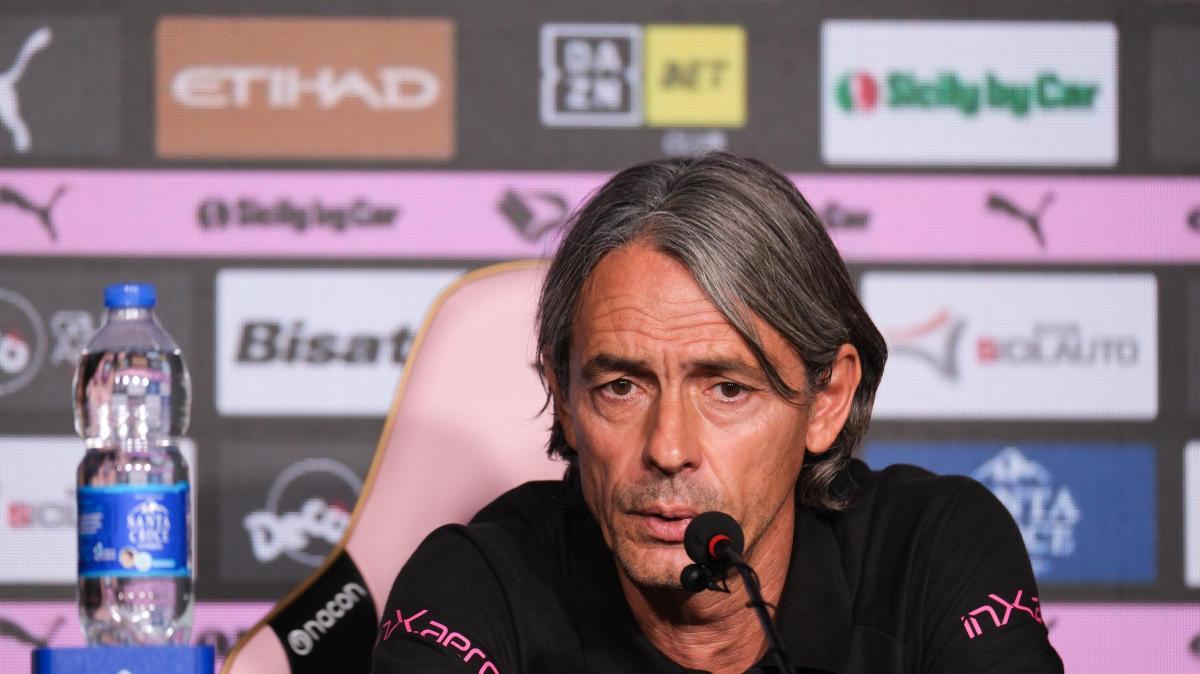 Palermo, Inzaghi "Se guardo il risultato, sono molto contento"
